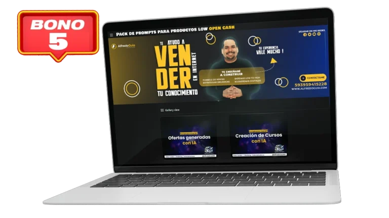 Inmersión OPEN CASH bono
