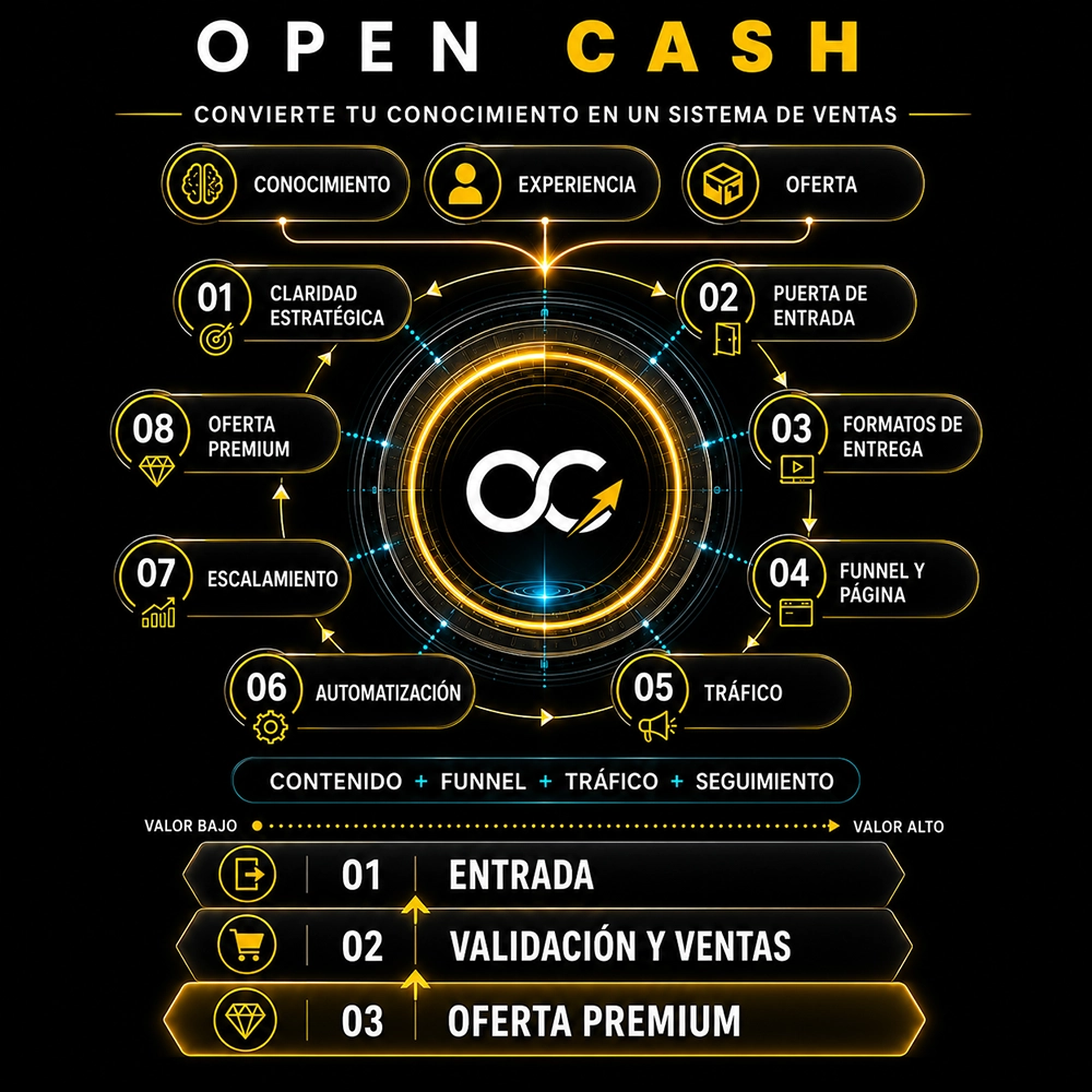 Diagrama del Método OPEN CASH™