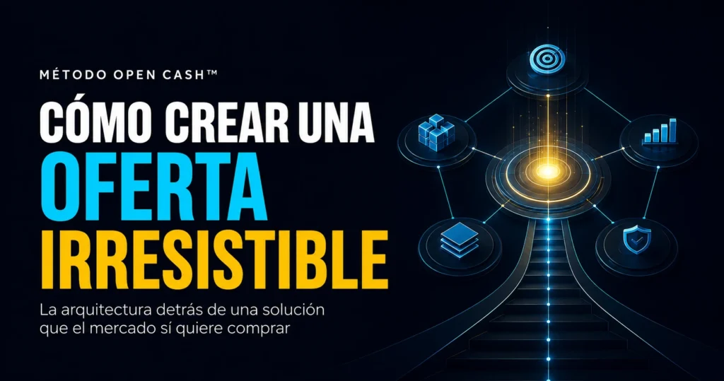 Cómo crear una oferta irresistible con el Método OPEN CASH