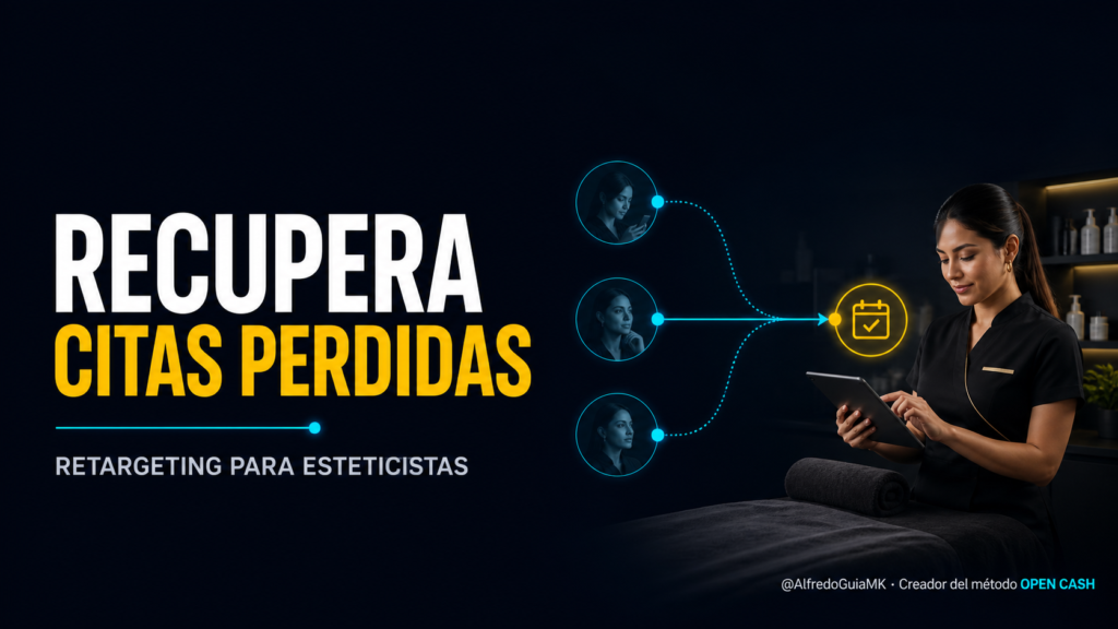 Retargeting para esteticistas orientado a recuperar prospectos y citas perdidas